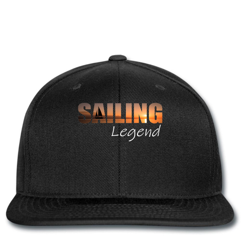 Sailor Legend Sailing Gift Captain Sailing Ship Printed Hat | Artistshot