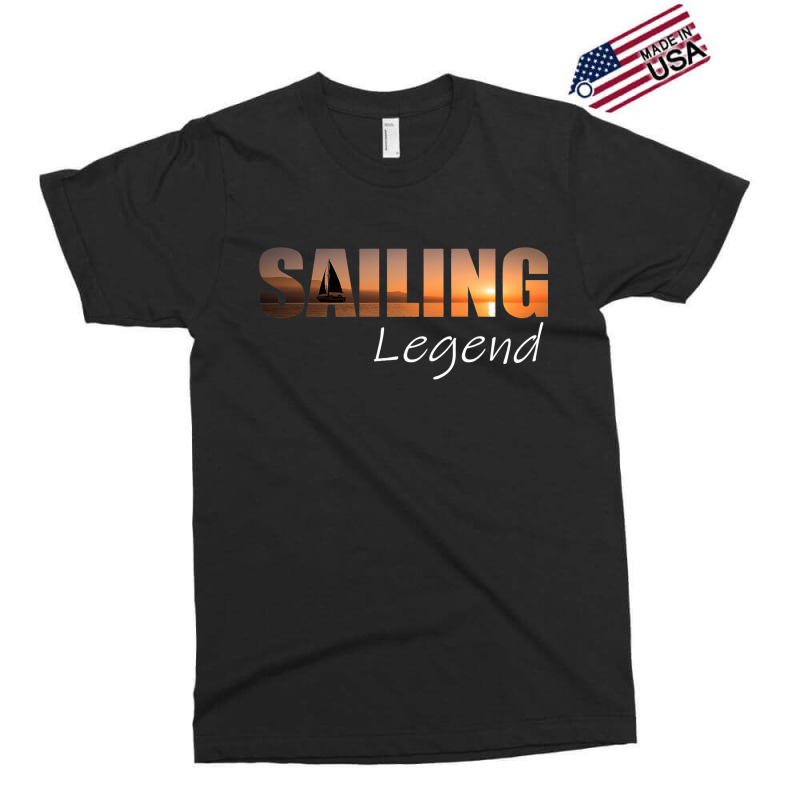 Sailor Legend Sailing Gift Captain Sailing Ship Exclusive T-shirt | Artistshot