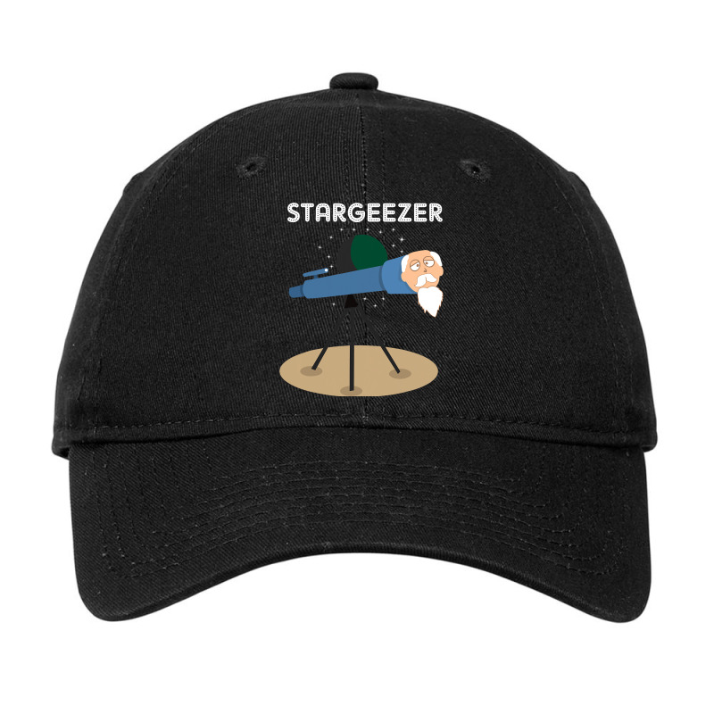 Stargeezer Funny Stargazing Astronaut Astronomy Gi Adjustable Cap by EmranKwak | Artistshot