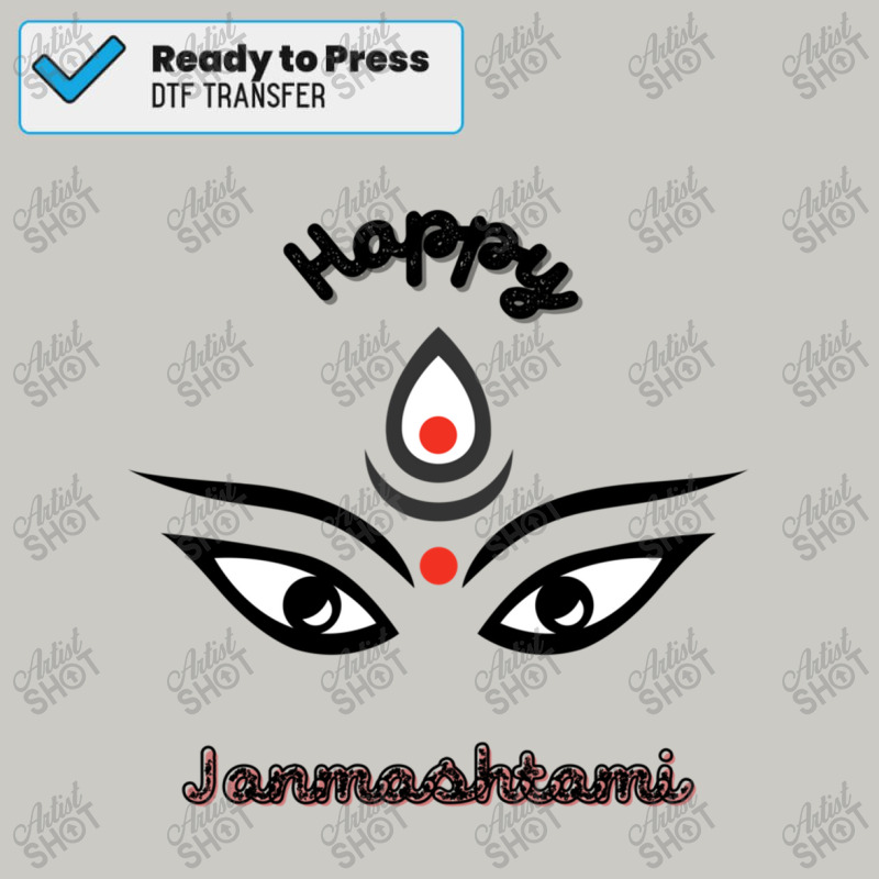 Custom Happy Janmashtami Festival Of India.a Great Idea For Gifts To Friends Dtf Transfer By