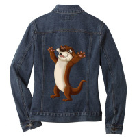 Otter Ladies Denim Jacket | Artistshot