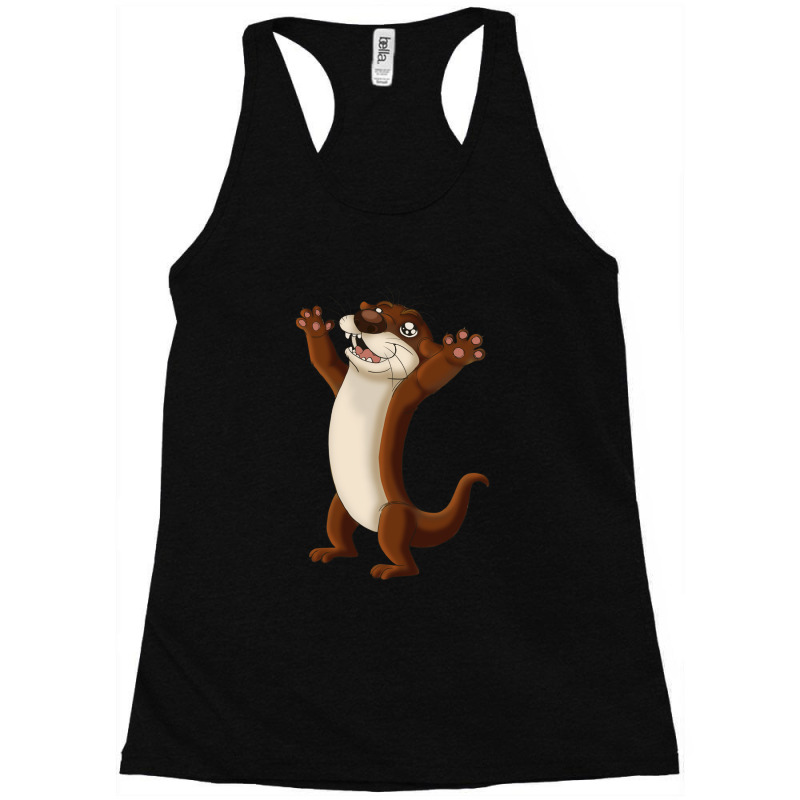 Otter Racerback Tank by azka | Artistshot