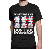 Pilot Airline Aircraft Airplane Instrument Funny A Classic T-shirt | Artistshot