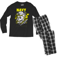 Navy Shellback Salty Shellback Sailor Men's Long Sleeve Pajama Set | Artistshot