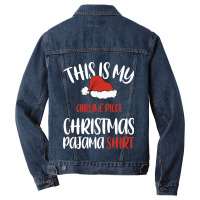 This Is My Airline Pilot Christmas Pajama Shirt Sa Men Denim Jacket | Artistshot