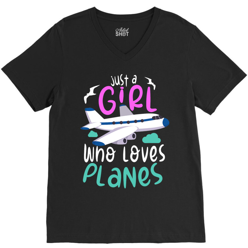 Pilot Aviation Airplane Airline Future Pilots V-neck Tee | Artistshot