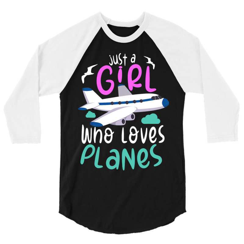 Pilot Aviation Airplane Airline Future Pilots 3/4 Sleeve Shirt | Artistshot