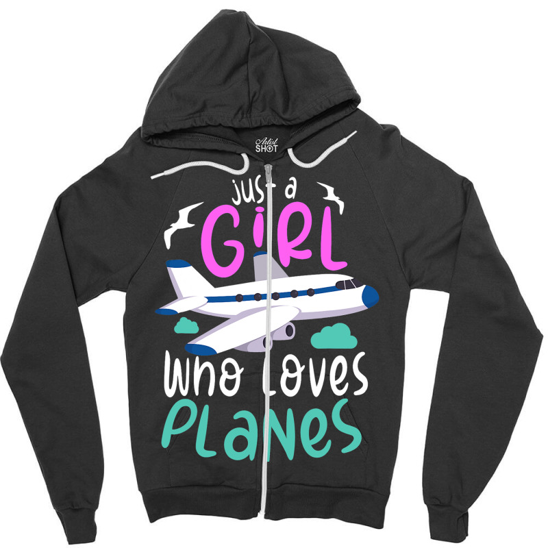 Pilot Aviation Airplane Airline Future Pilots Zipper Hoodie | Artistshot