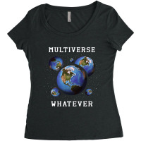 Parallel Dimension Astrophysics Astronomy Quantum  Women's Triblend Scoop T-shirt | Artistshot