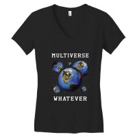 Parallel Dimension Astrophysics Astronomy Quantum  Women's V-neck T-shirt | Artistshot