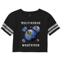 Parallel Dimension Astrophysics Astronomy Quantum  Scorecard Crop Tee | Artistshot