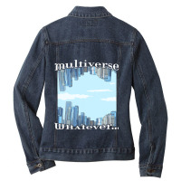 Parallel Universe Astrophysics Astronomy Physics M Ladies Denim Jacket | Artistshot