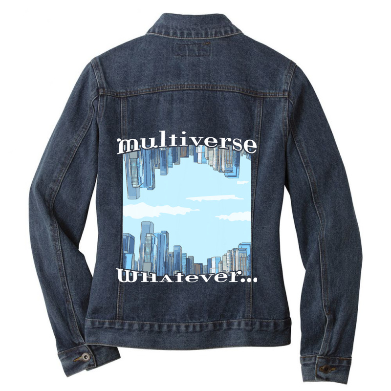 Parallel Universe Astrophysics Astronomy Physics M Ladies Denim Jacket by ChastityRentz | Artistshot