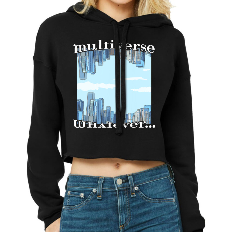 Parallel Universe Astrophysics Astronomy Physics M Cropped Hoodie by ChastityRentz | Artistshot