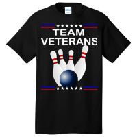 Veteran Bowling Team Basic T-shirt | Artistshot