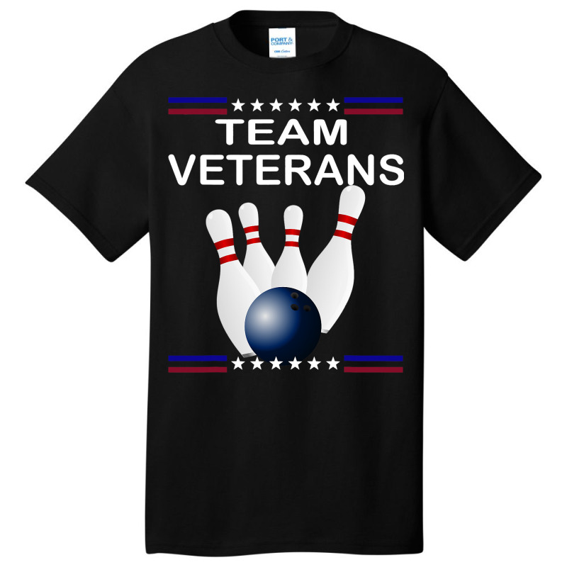 Veteran Bowling Team Basic T-shirt | Artistshot