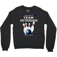 Veteran Bowling Team Crewneck Sweatshirt | Artistshot