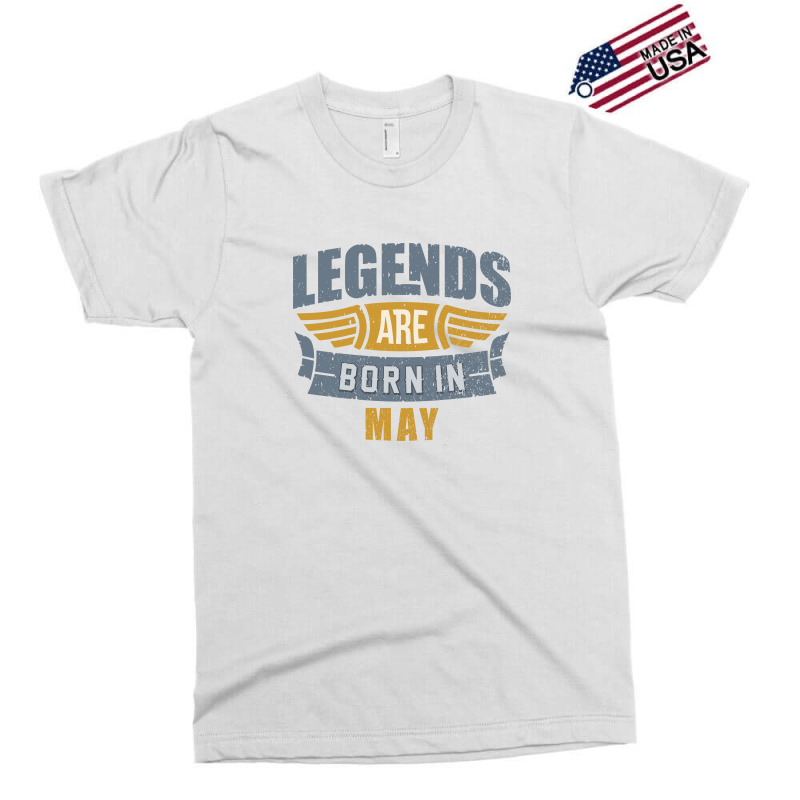 Legend Born May Exclusive T-shirt by hoseptrinty | Artistshot