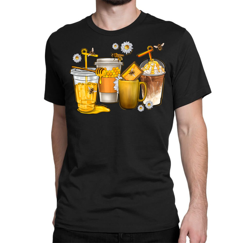 Coffee Cups Bumble Bee Classic T-shirt | Artistshot