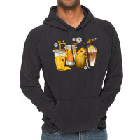 Coffee Cups Bumble Bee Vintage Hoodie | Artistshot