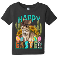 Happy Easter With Cowboy Elements Baby Tee | Artistshot