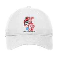 Messy Bun Face Mask Getting Stuff Done Activity Director T Shirt Adjustable Cap | Artistshot