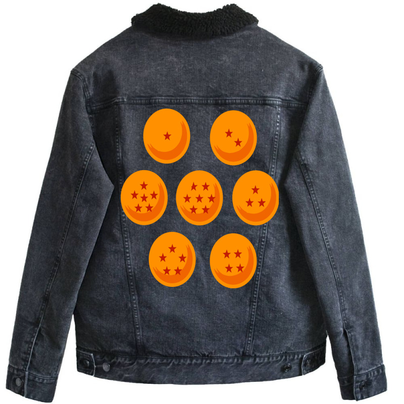 Seven Ball Unisex Sherpa-Lined Denim Jacket by Red Calendar | Artistshot