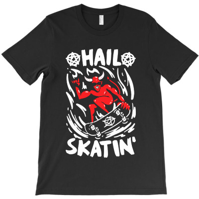 Hail Skatin T-shirt Designed By Raharjo Putra