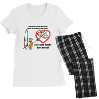 Cupid Would Shoot Me Women's Pajamas Set | Artistshot