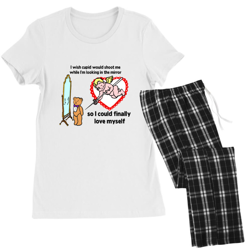 Cupid Would Shoot Me Women's Pajamas Set by GigiMonica | Artistshot