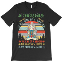 Stoner Girl Soul Of A Witch Mouth Of A Sailor T-shirt | Artistshot