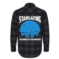 The Hobby Of The Universe Stargazing Flannel Shirt | Artistshot