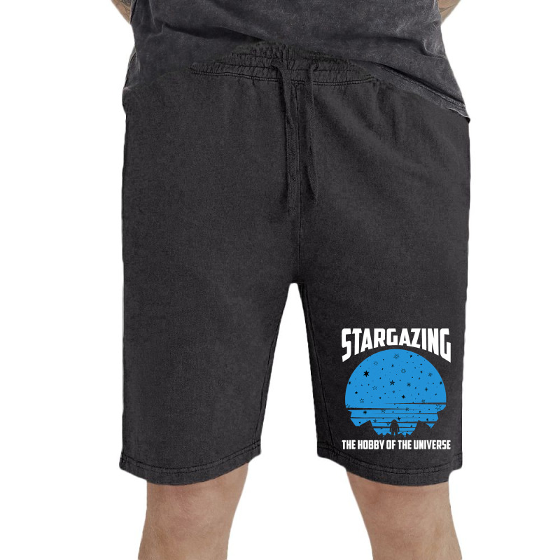 The Hobby Of The Universe Stargazing Vintage Short by LaquaKreger | Artistshot