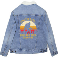 Hide And Seek World Champion 2 Unisex Sherpa-lined Denim Jacket | Artistshot