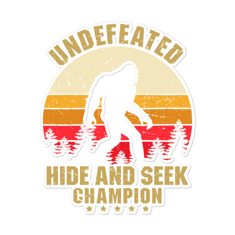 Hide And Seek World Champion 2 Sticker | Artistshot