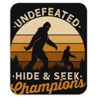 Hide And Seek Champion Undefeated 3 Mousepad | Artistshot