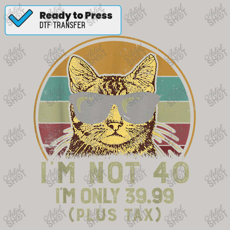 I Am Not 40 I'm Only 39.99 Plus Tax 40 Years Old Men Vintage T Shirt ...