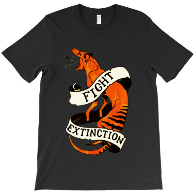 Fight Extinction T-shirt Designed By Raharjo Putra