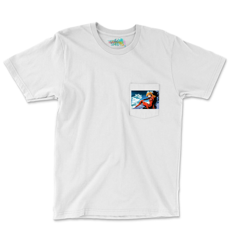 Anime Girl Pocket T-Shirt by wahid1store | Artistshot