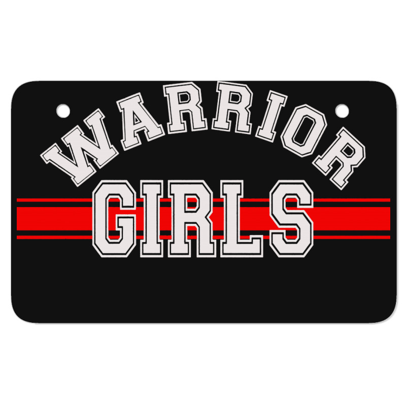 Warrior Girls 2 Atv License Plate | Artistshot