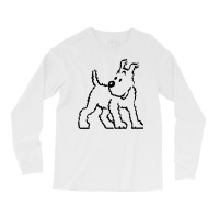 Tintin Snowy Dog Long Sleeve Shirts | Artistshot