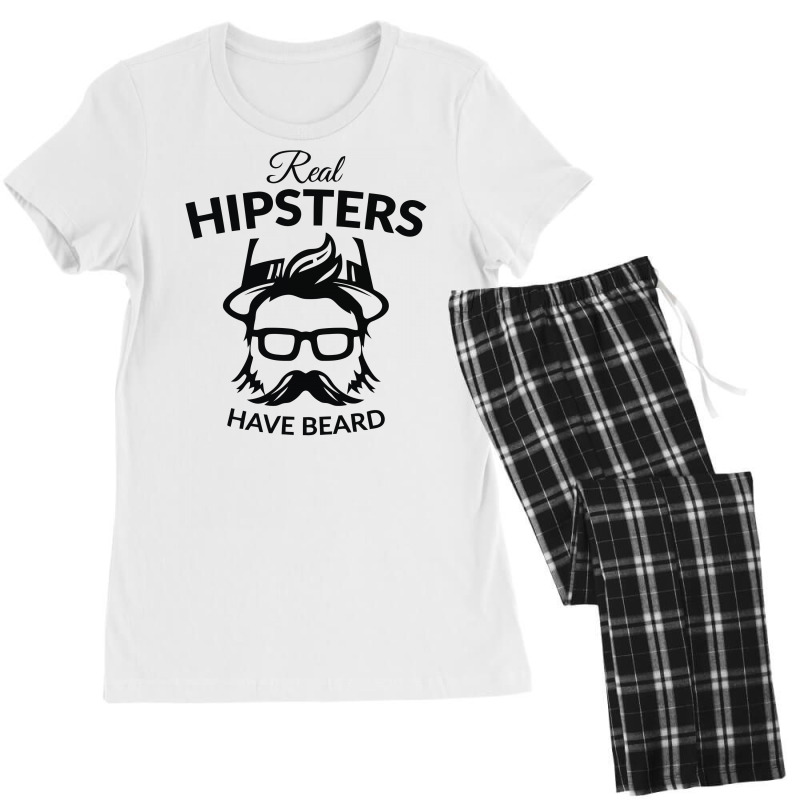 Hipsters Have Beards Women's Pajamas Set | Artistshot