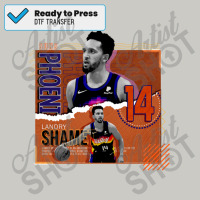 Landry Shamet Basketball Paper Poster Suns Dtf Transfer | Artistshot