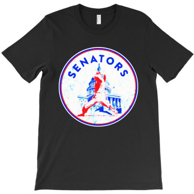 Vintage Washington Senators T-shirt Designed By Warner S Garcia