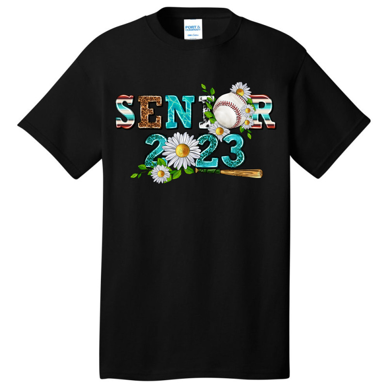 Senior 2023 Baseball Basic T-shirt | Artistshot