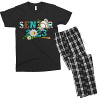 Senior 2023 Baseball Men's T-shirt Pajama Set | Artistshot