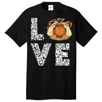 Pottery Leopard Love Ceramics Artist Pot Making Lo Basic T-shirt | Artistshot