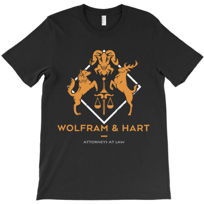 Wolfram And Hart Inspired T-shirt Designed By Warner S Garcia