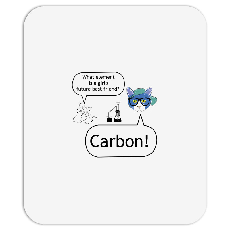 Carbon A Girl's Best Future Friend Mousepad | Artistshot