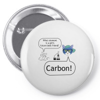 Carbon A Girl's Best Future Friend Pin-back Button | Artistshot